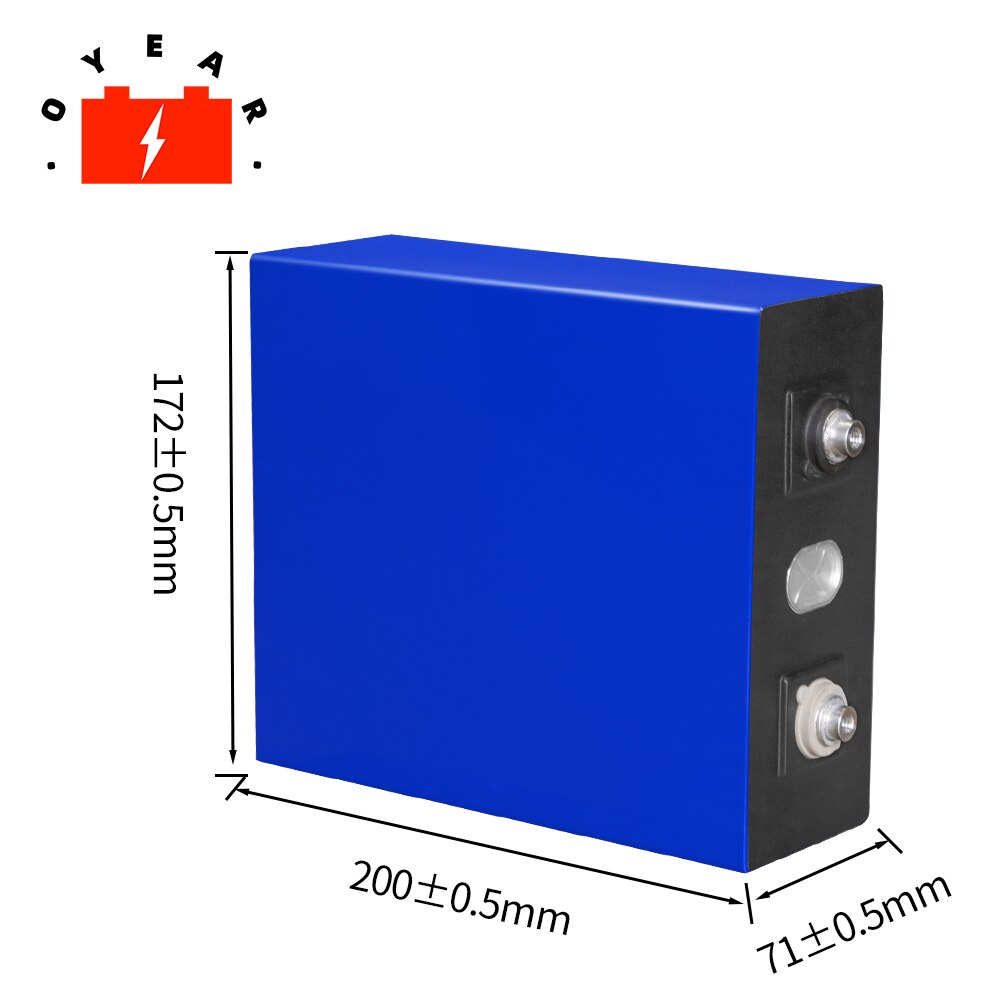 Lifepo4 Battery 280AH Rechargeable Lithium iron phosphate Cell DIY 12V 24V 48V Solar Batteri For RV Vans Campers EV  RV Boats