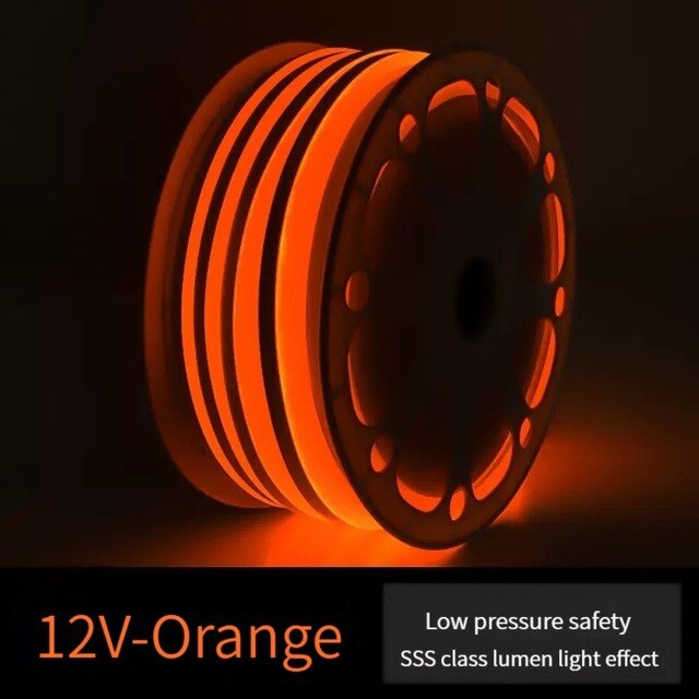 Low pressure safety 12V-Orange SSS class lumen light