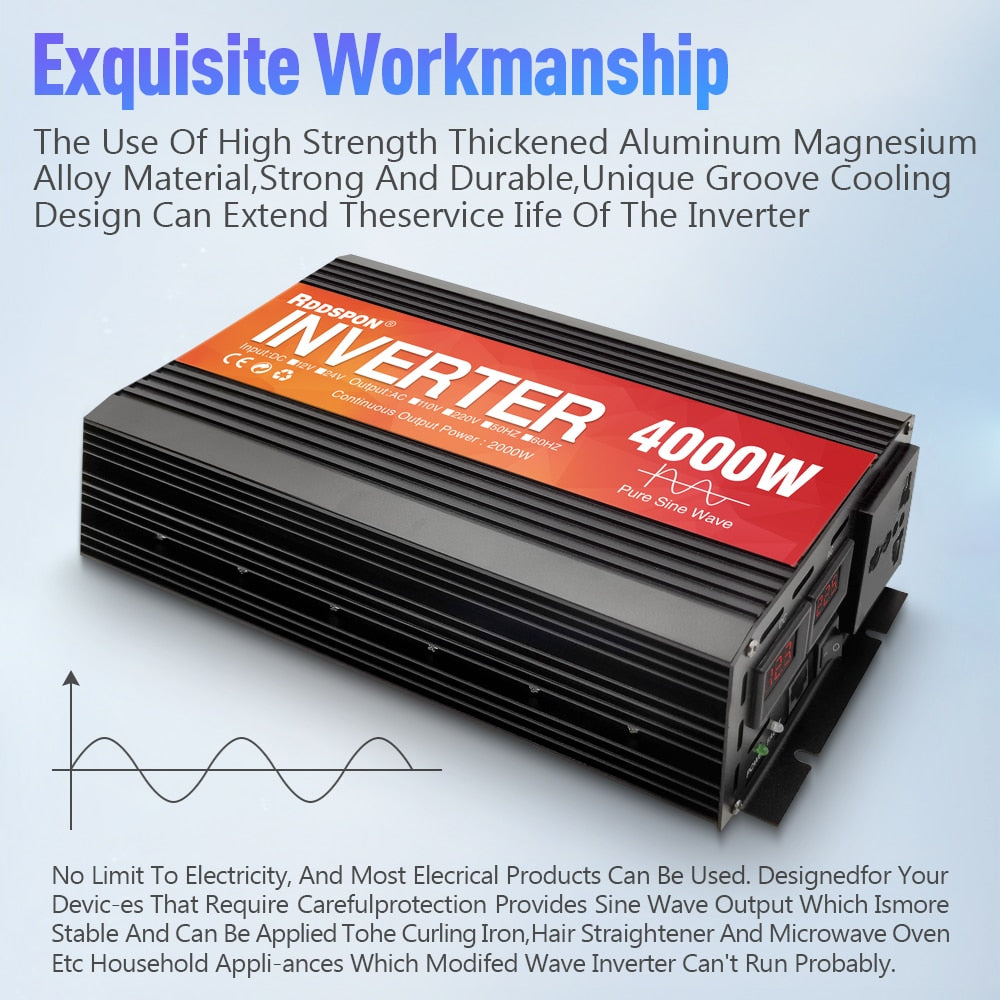TNVERTER O1isx Gminuous Output