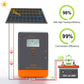 MPPT Solar Charge Controller 12V 24V AUTO Battery Regulator 40A 30A 20A Max PV 100V 75V 50V LCD Display Dual Usb Charging
