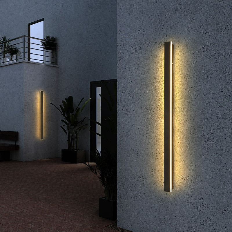 LED-Außenwandleuchte, modern, wasserdicht, IP65, Villa, Veranda, Garten, Terrasse, Außenwandleuchte, regenfest, vor dem Garagentor