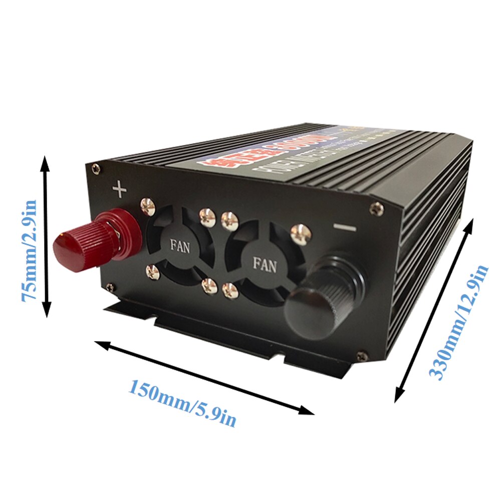 DIDITO Inverter 12v 220v Pure Sine Solar Inverter generator 48V 110V Wind Trubine Converter Solar Car Inverters