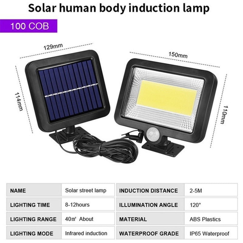 solar street lamp INDUCTION DISTANCE 2-5M L
