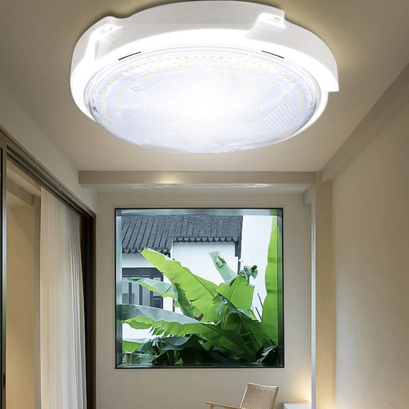 Energy Saving Indoor Solar Ceiling light waterproof Outdoor Garden pandent light With Line Corridor light for Decor lighting