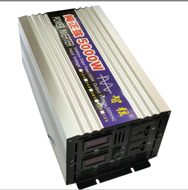 DIDITO Inverter 12v 220v Pure Sine Solar Inverter generator 48V 110V Wind Trubine Converter Solar Car Inverters