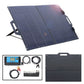 300W Foldable Portable ETFE Solar Panel 12V Battery Charger Kit for Power Station Generator Car Boat RV Camper Laptop Travel