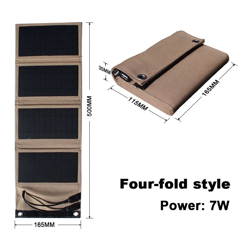 Outdoor Solar Panel 100W 12v 18v Portable QC 3.0 PD DC charger Power Bank For Home camping RV travel Deep cycle lithium battery
