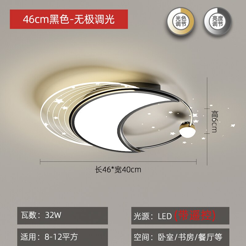 anneau étoile LED Fer Lustre Moderne Lumières Pour Chambre Salon Cuisine Lampes Éclairage Intérieur maison Lustre Plafond lustre