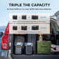 TRIPLE THE CAPACITY Go from IkWh to 2 or