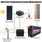 Wind-Solar Complementary System Wiring Diagram Controller DC load