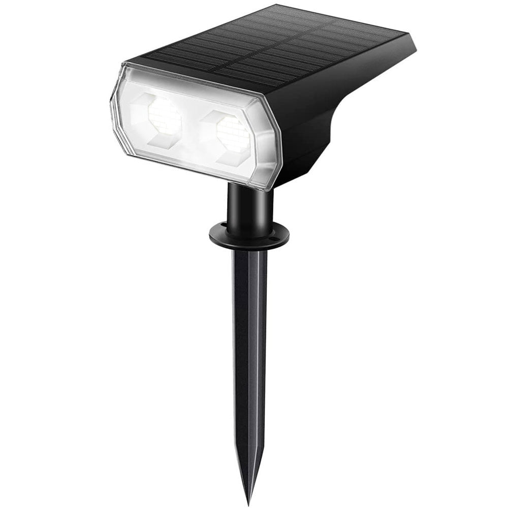 48 LEDs Solar Light Outdoors Landscape Spotlights, 2 In 1 Wireless Waterproof Outdoor Solar Spotlights for Yard Garden Patio