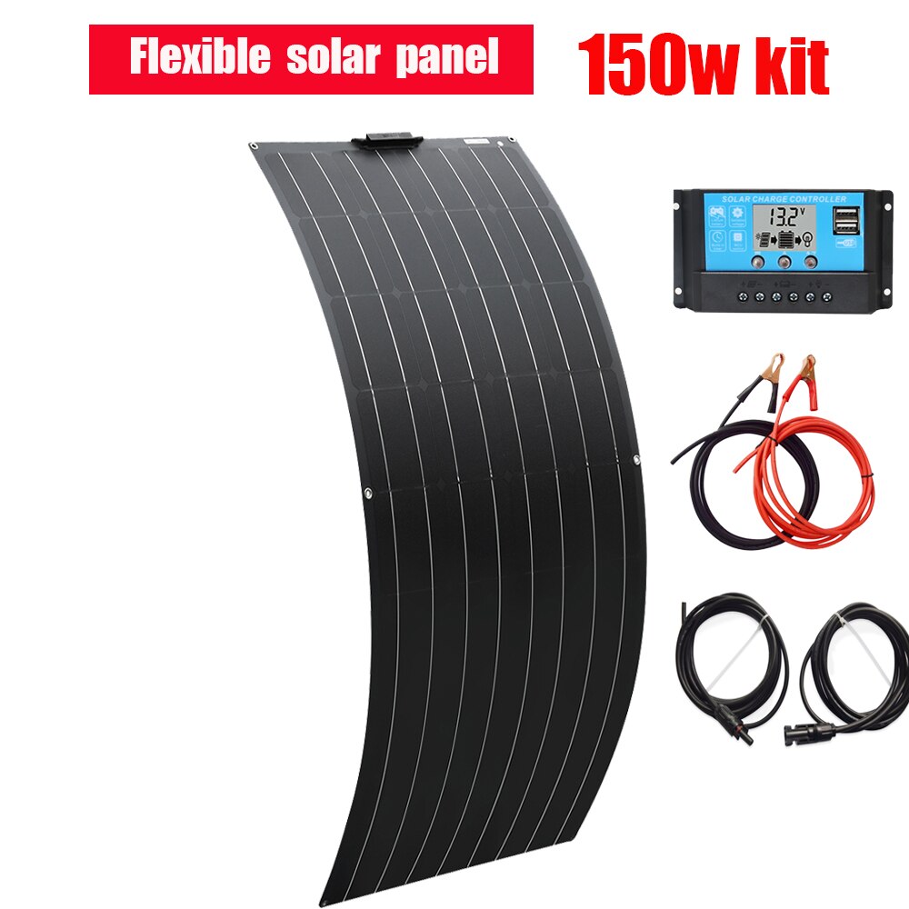 12v solar panel, Flexible solar panel I5Ow kit Solarcaraegolu