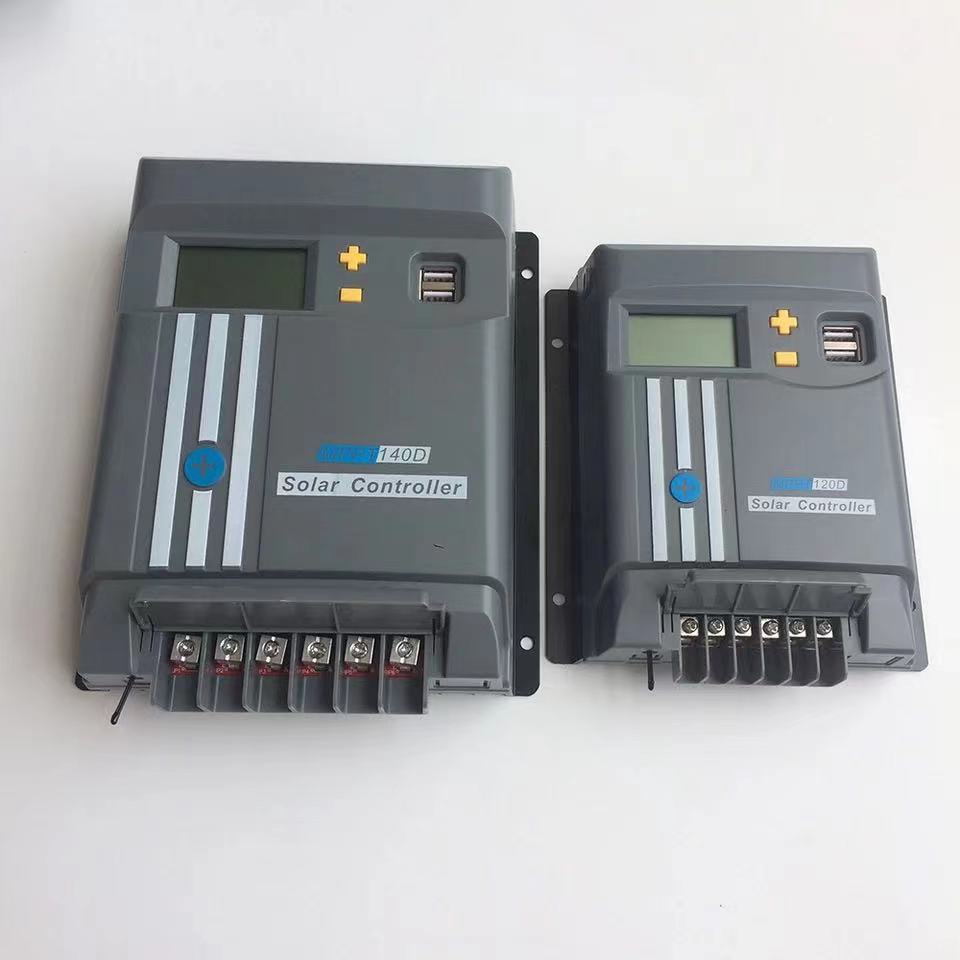 Mppt Solar Charge Controller Painel Solar MPPT Display LCD 10A 20A 30A 40A Com WIFI 12V/24V Regulador de Bateria Dual USB LifePo4