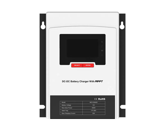 MD1230N05 - PowMr 30A MPPT Solar & Generator DC Charge Controller