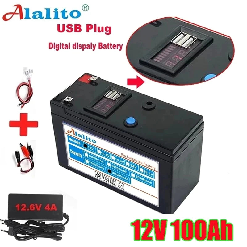100Ah LiFePO4 Battery