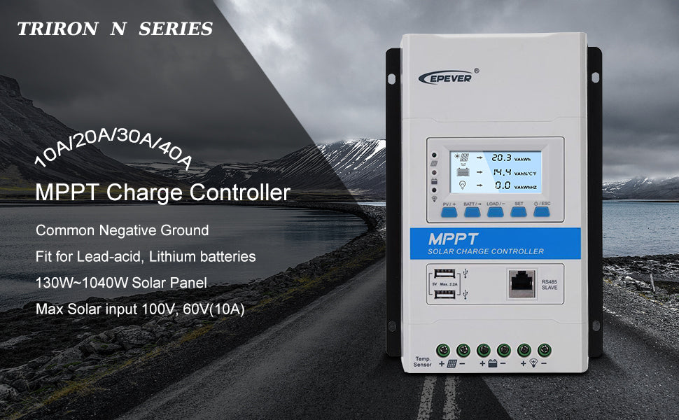 Triron2210N, mppt solar charge controller