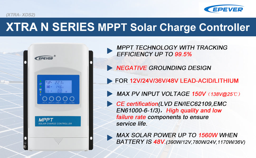 30Amp mppt solar charge controller