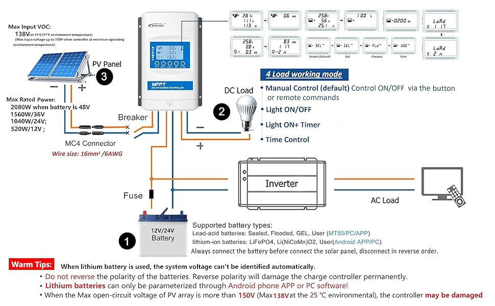 XTRA4415N-XDS2, epever controller epever controller