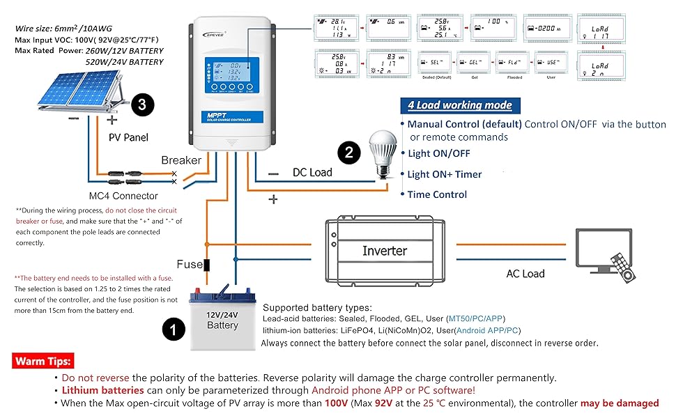 XTRA2210N-XDS2, xtracer mppt controller