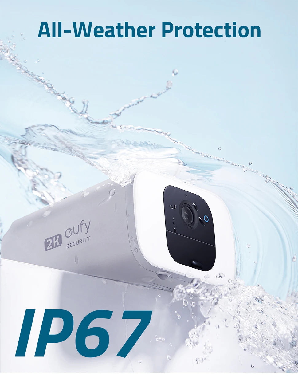 Eufy S40 Security SoloCam, Durable and weather-resistant outdoor camera with high-definition display and advanced security features.