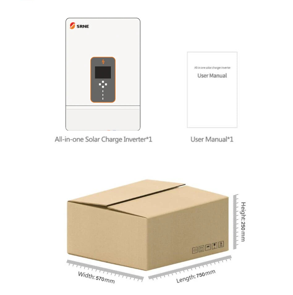 SRNE Coreicor User Manual: Solar Charge Inverter Guide