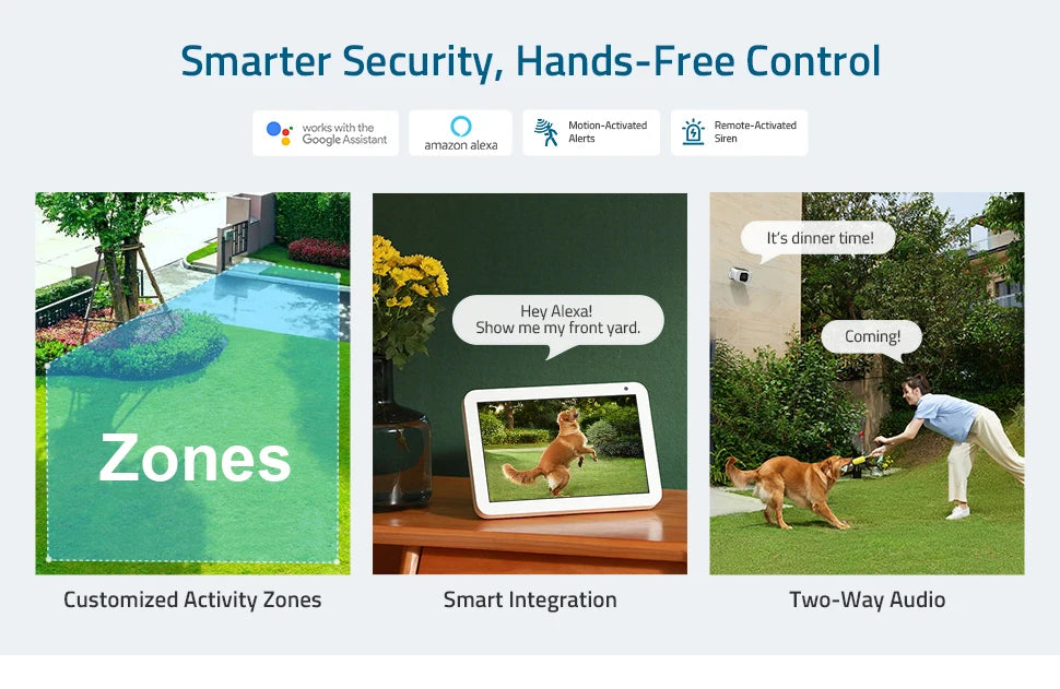 Eufy S40 Security SoloCam, Smart home security system with remote control, alerts, and live streaming for a safe and connected front yard.
