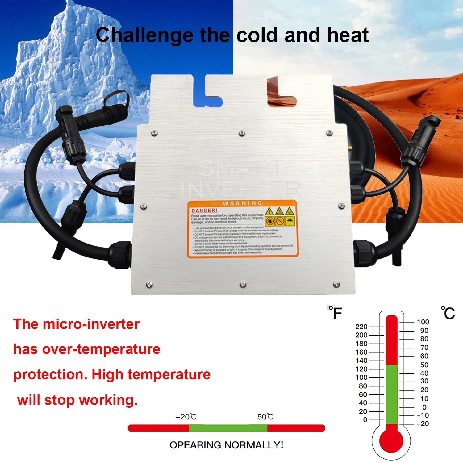 600W 700W Grid-connected Micro Solar