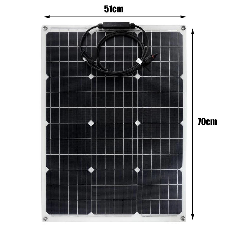 Efficient and reliable solar power system with high-quality silicon cells for stable and consistent performance.