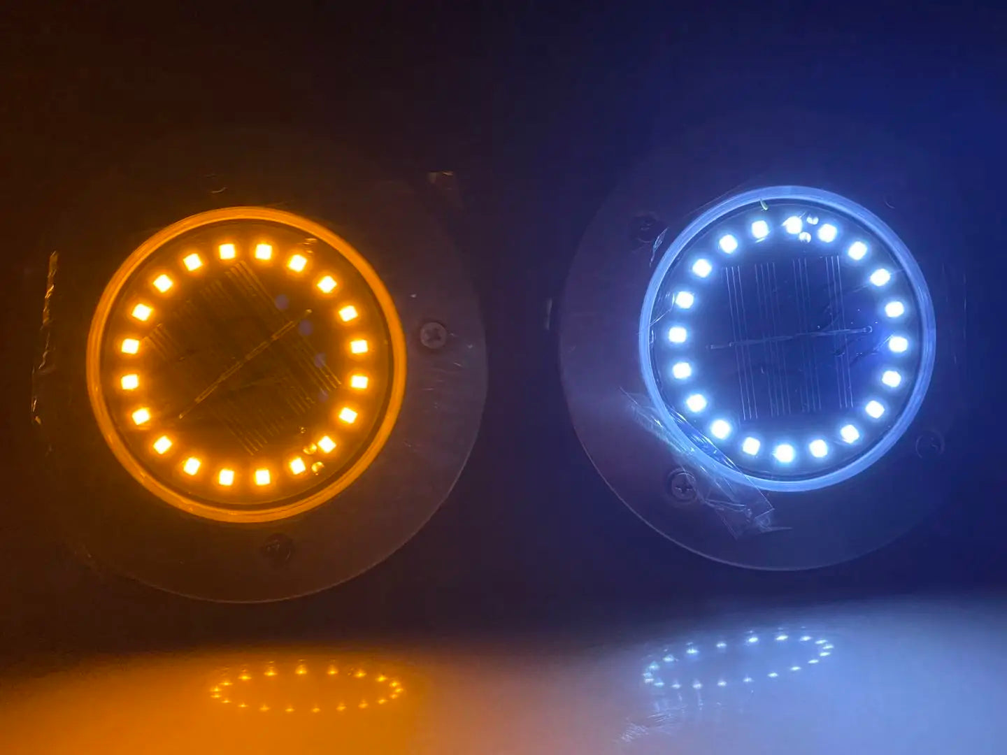 20LED Solar Power Disk Light, Perfect for outdoor spaces without electricity access, providing reliable lighting with solar power.