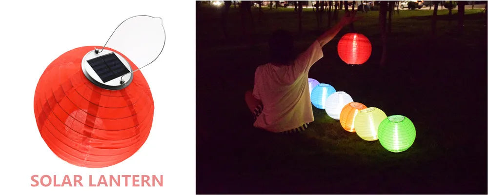 Solar Led Light, Solar-powered panel with ON/OFF and MODE switches mounted on a garden spike.