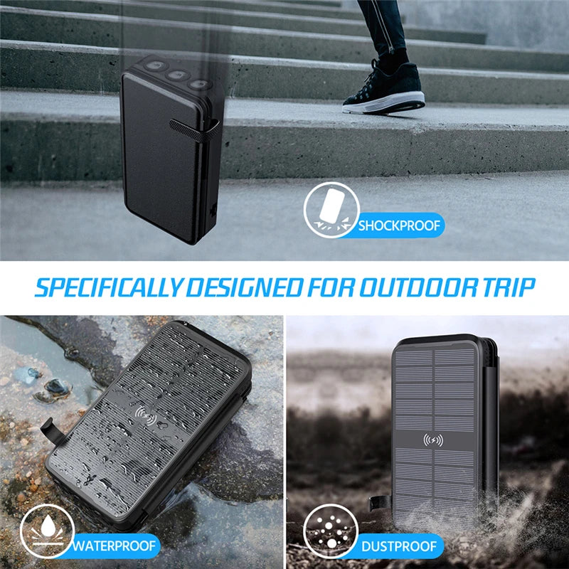 Durable design for outdoor use: shockproof, waterproof, and dustproof