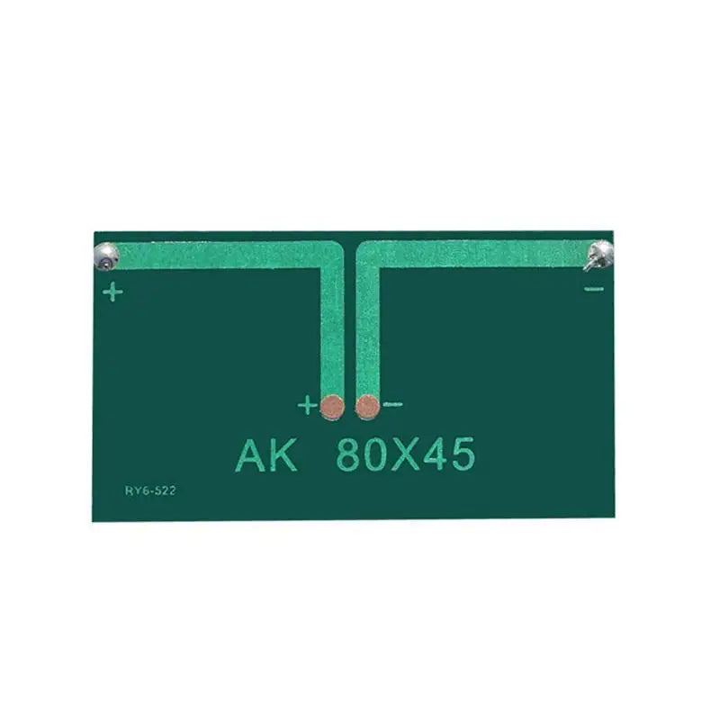 80x45mm 5V 75mA Solar Panel, 80*45mm solar panel for charging small devices and building DIY projects.