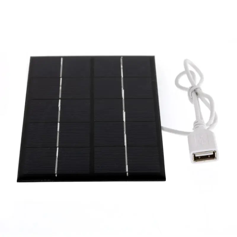 USB Solar Panel, Portable 5V solar charging board with USB2.0 interface, suitable for small devices like fans.