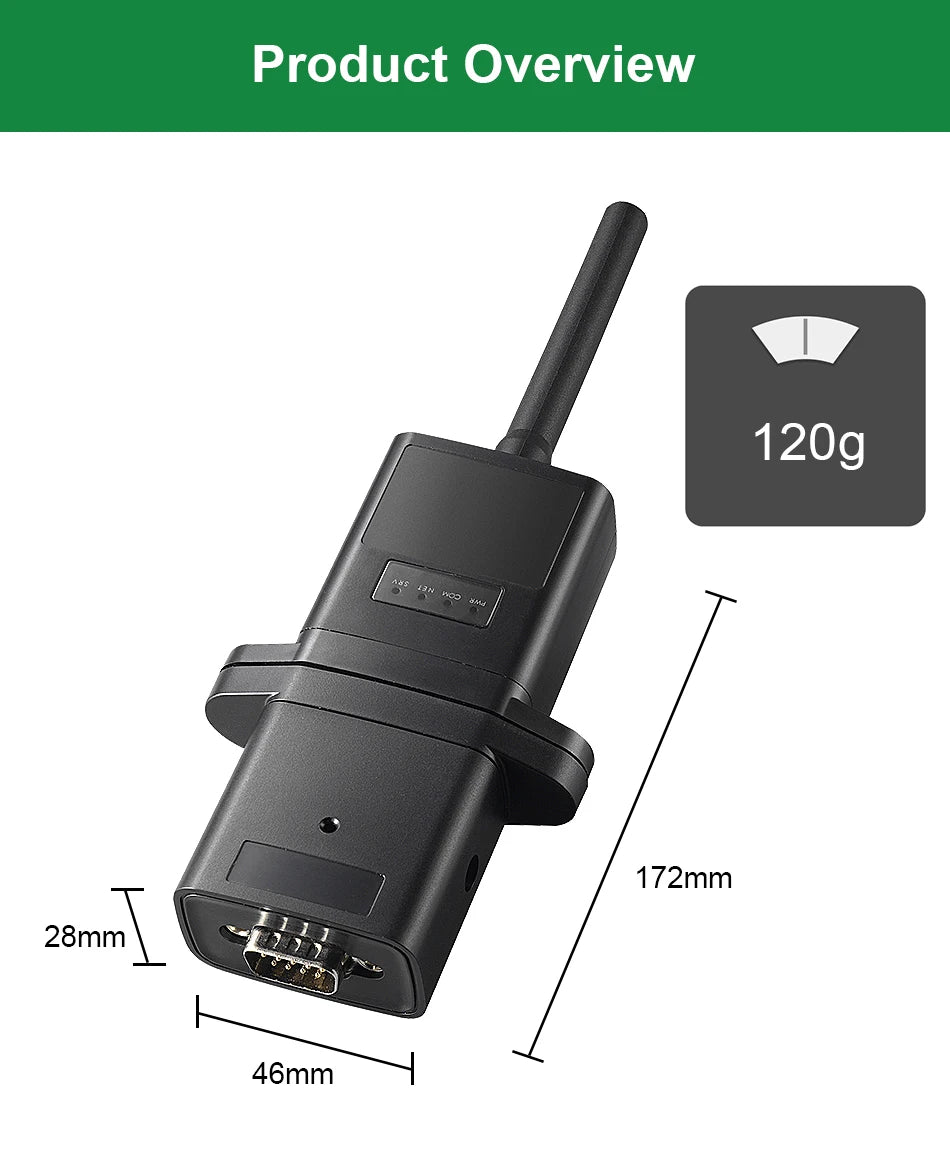 PowMr Solar Inverter, Wireless solar inverter system with compact module, compatible with Android and iPhone apps for off-grid use.