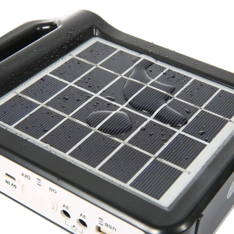 Portable 6V Rechargeable Solar Panel, Portable solar generator charges energy, eco-friendly, and energy-saving; ideal for sunny locations.