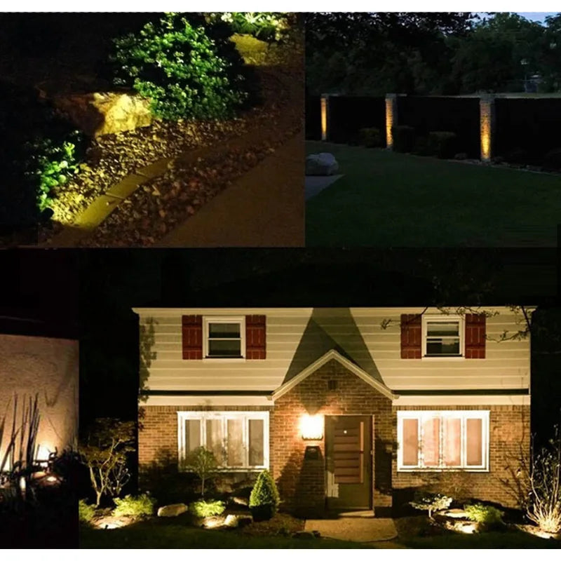 Outdoor LED Garden Lawn Light, High-power lawn lamp with adjustable beam angle and customizable length