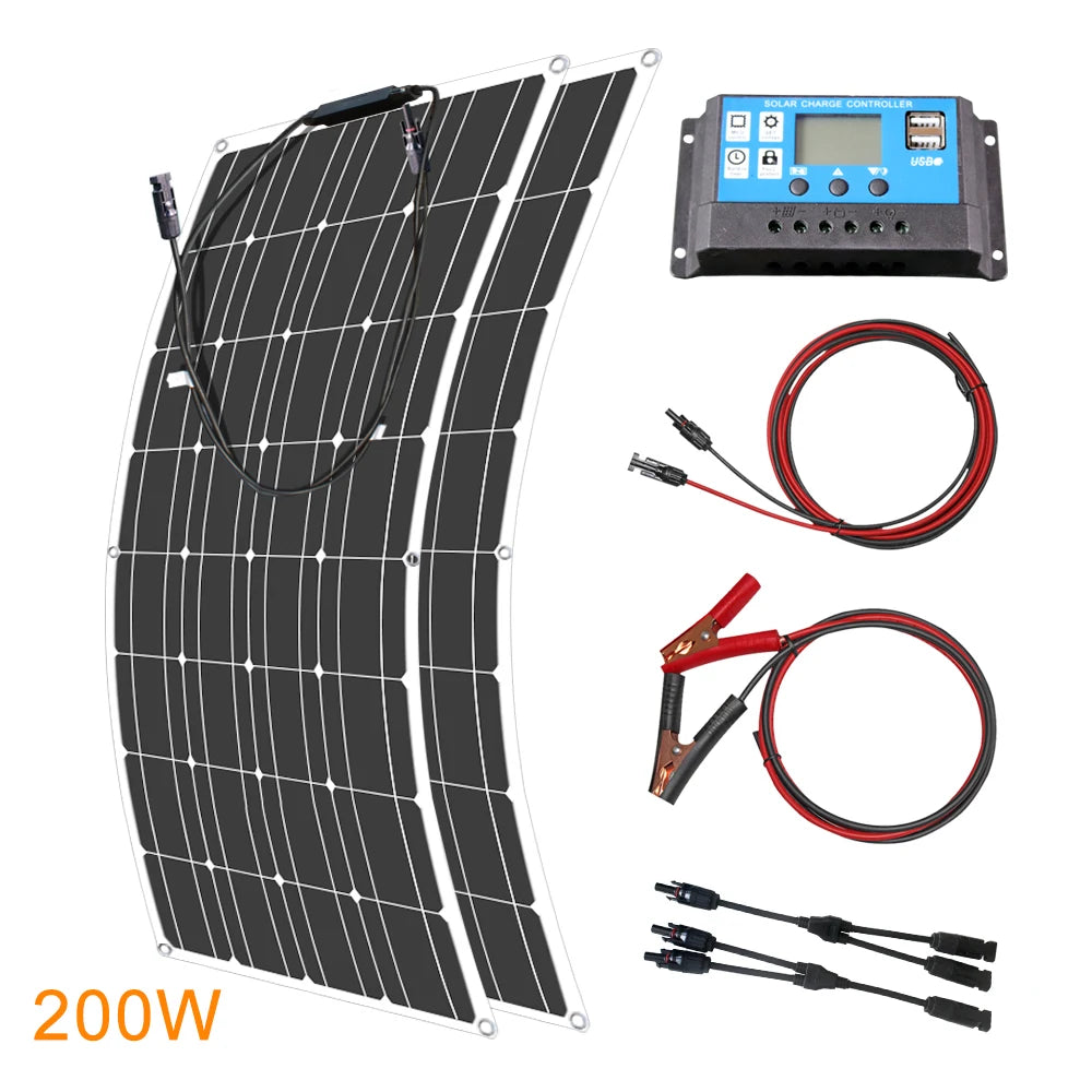 12V Flexible Solar Panel,