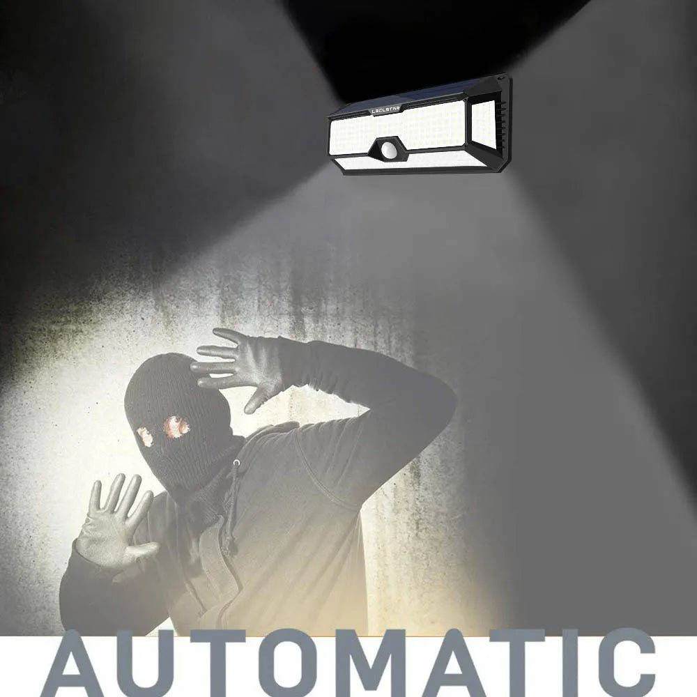 268 LED Reflector Solar Power Patio Light,