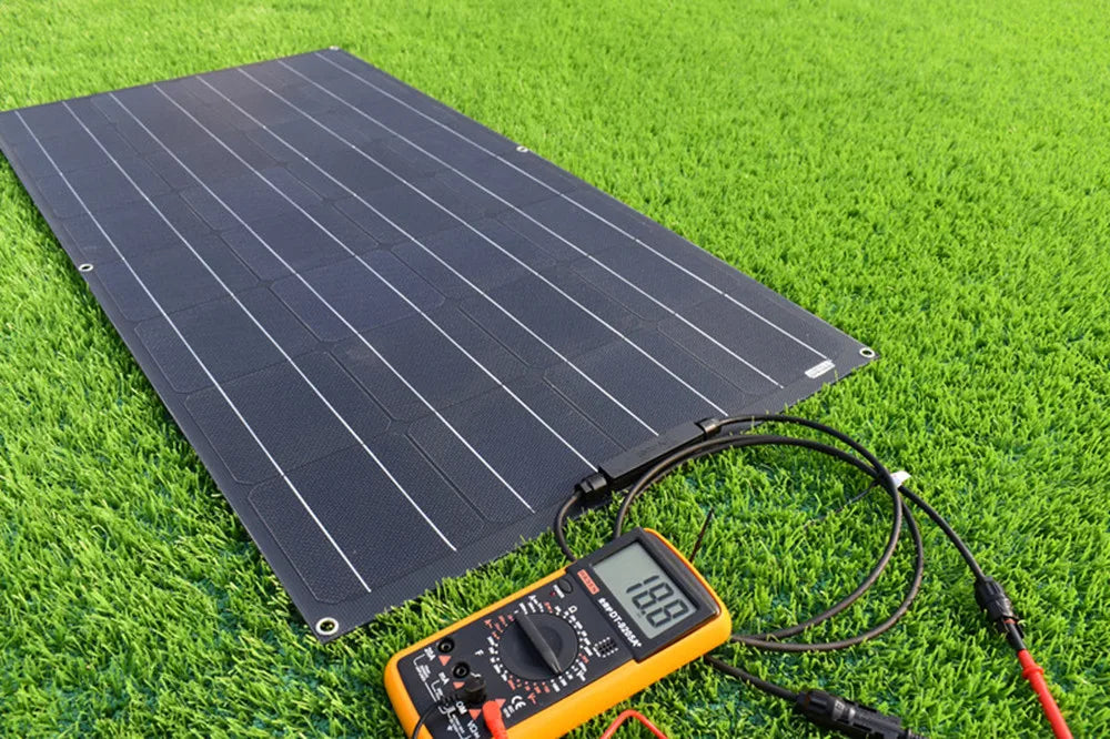 Solar Panel, High-performance panel display with detailed design and accurate size under strong sunshine.