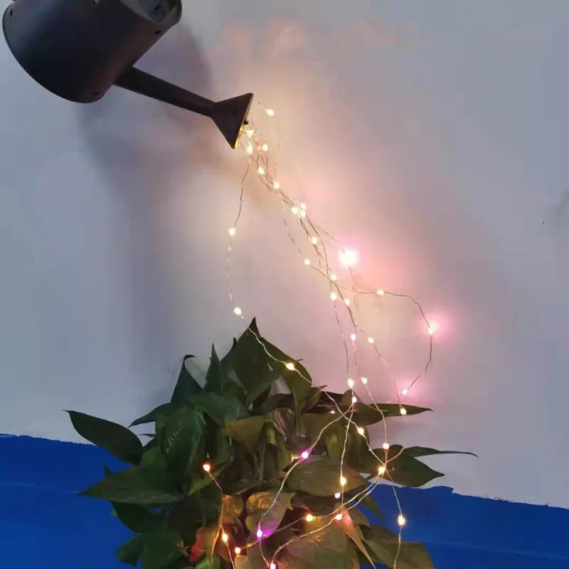 Outdoor Solar Light, Flexible decorative item that can be placed beside objects, bends easily.