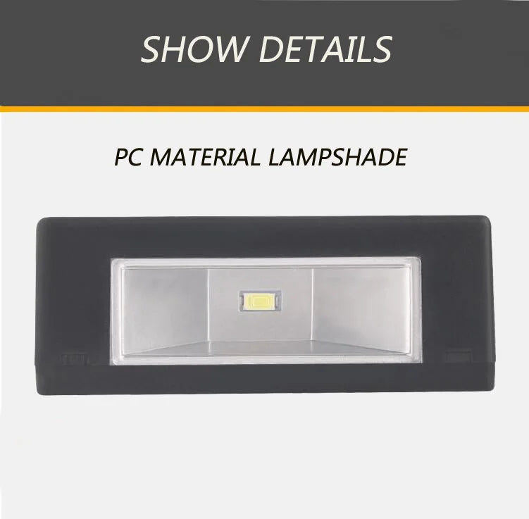 Features: PC material lampshade for added durability and scratch-resistance.