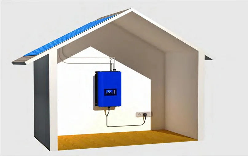 1000W 2000W Solar Inverter, Connect via on-grid tie or MPPT mode with this solar inverter.
