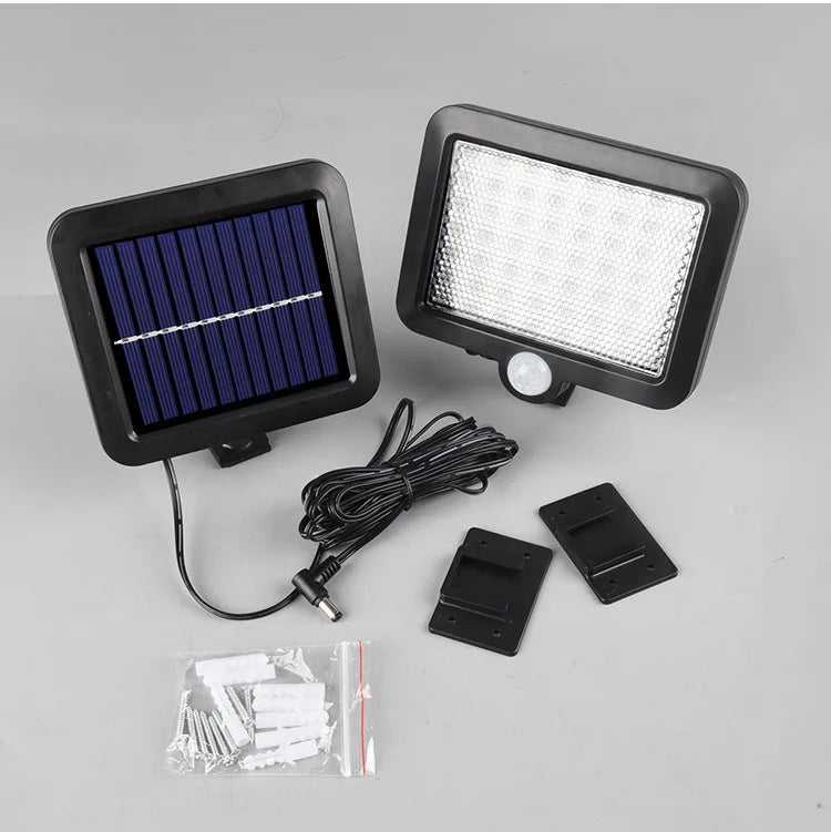 Solar Light Outdoor Motion Sensor Recharge Wall Light Waterproof Emergency Led Light For Street Garden Porch Lamp