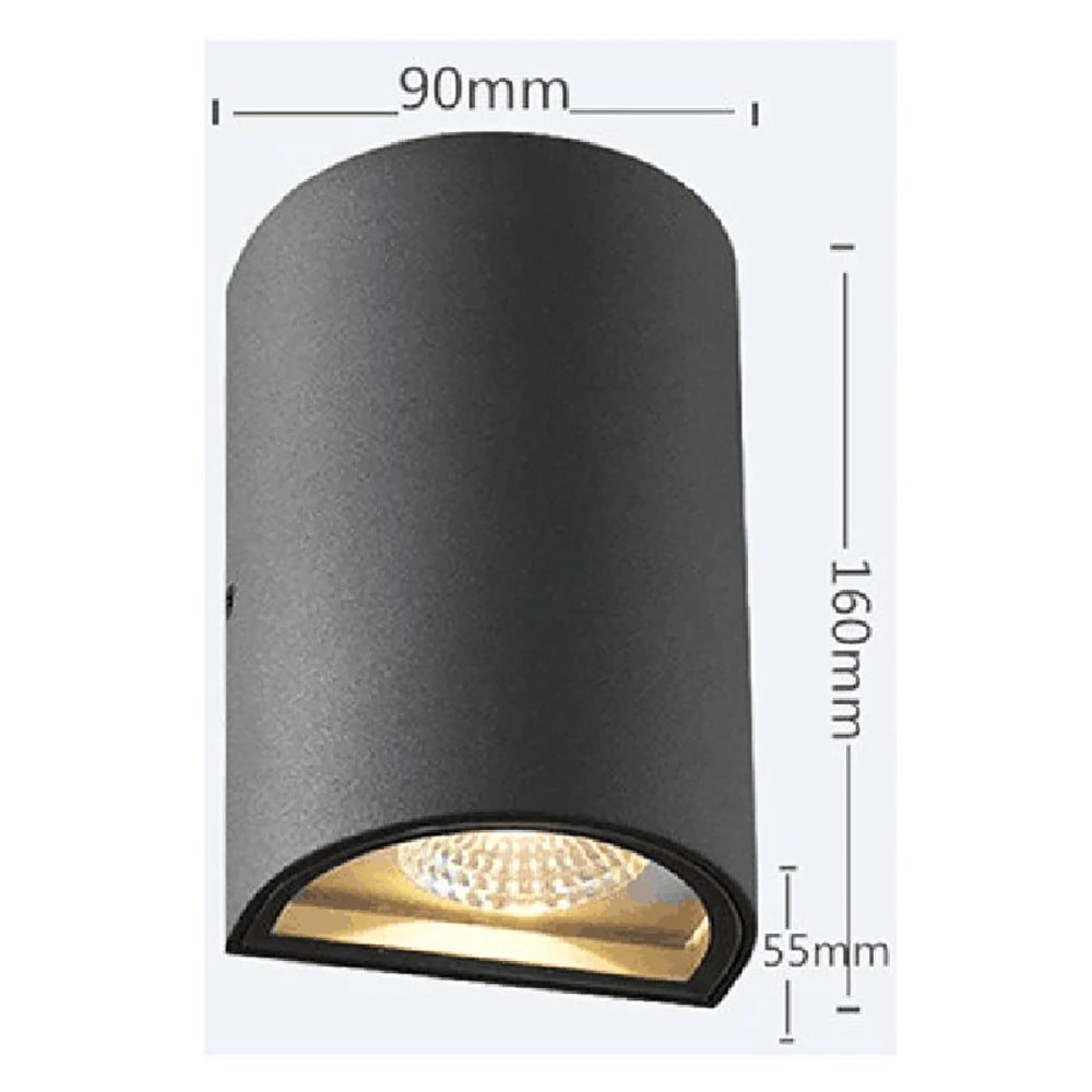 SANDIY Outdoor Wall Lamp Waterproof Night Light, Simple yet elegant design