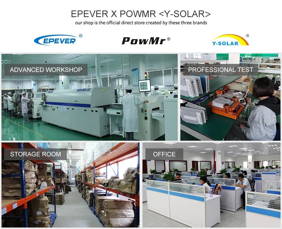 PowMr Solar Inverter, EPEVER and PowMr/Y-Solar store offering advanced workshop solutions for professionals.