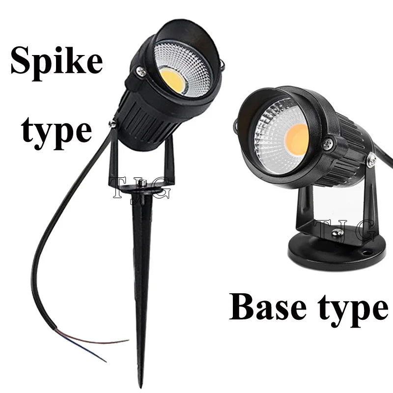 LED COB Garden light, LED COB lawn lamp with customizable length and wide operating temperature range, suitable for outdoor use.