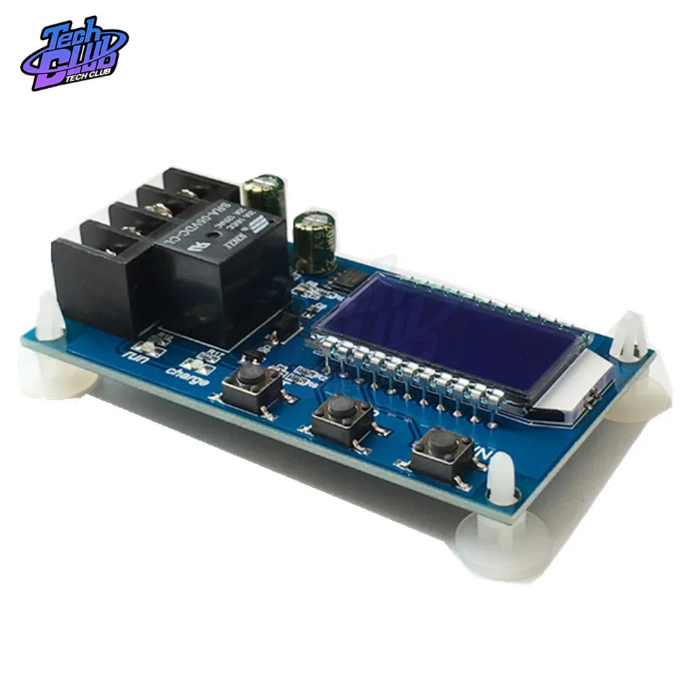 LCD Display 12V 24V Lead-acid Lithium Battery Control Module Solar Battery Automatic Charging Control Protection Dropship