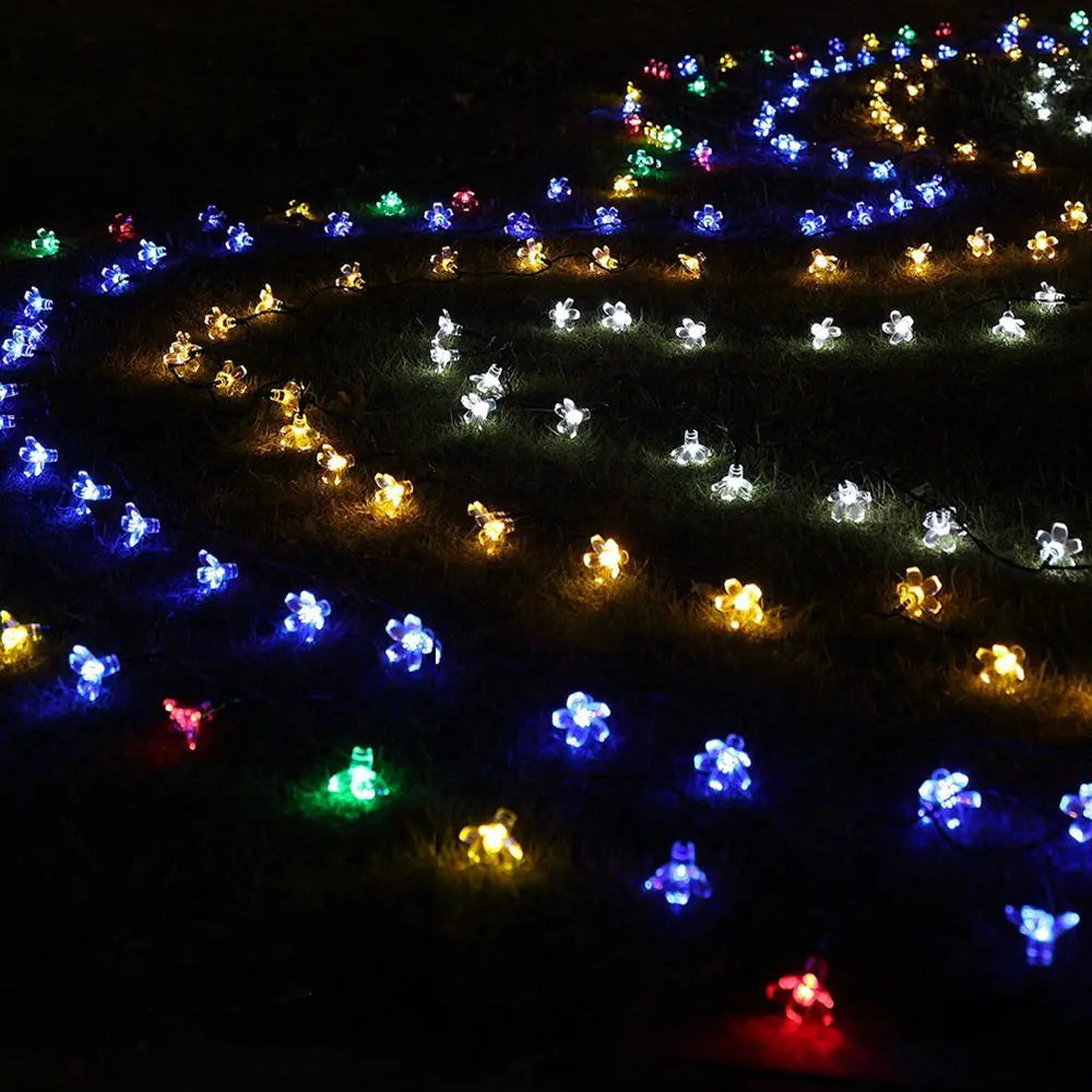 Solar Garlands Light, Energy-efficient design with low power consumption ensures a safe and reliable experience.