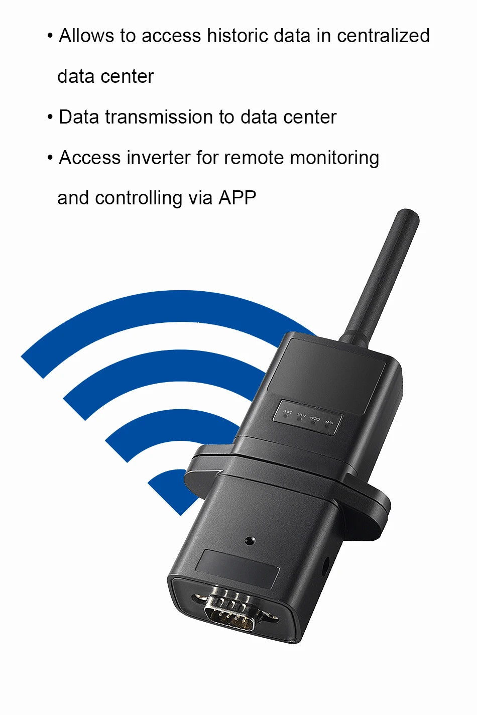 PowMr Solar Inverter, Monitor and control off-grid solar inverter remotely using app with historical data and update transmission.