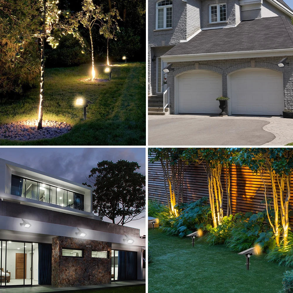 1/2/4PCS Solar Power Light,